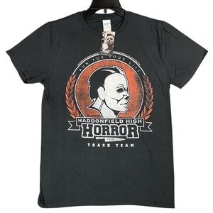 Halloween Haddonfield High Horror Track Team Shirt M Gildan Softstyle‎ 2016